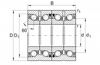 ZKLN Series Bearings for screw drives