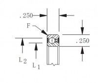 Sealed Type Deep Groove Ball Bearing